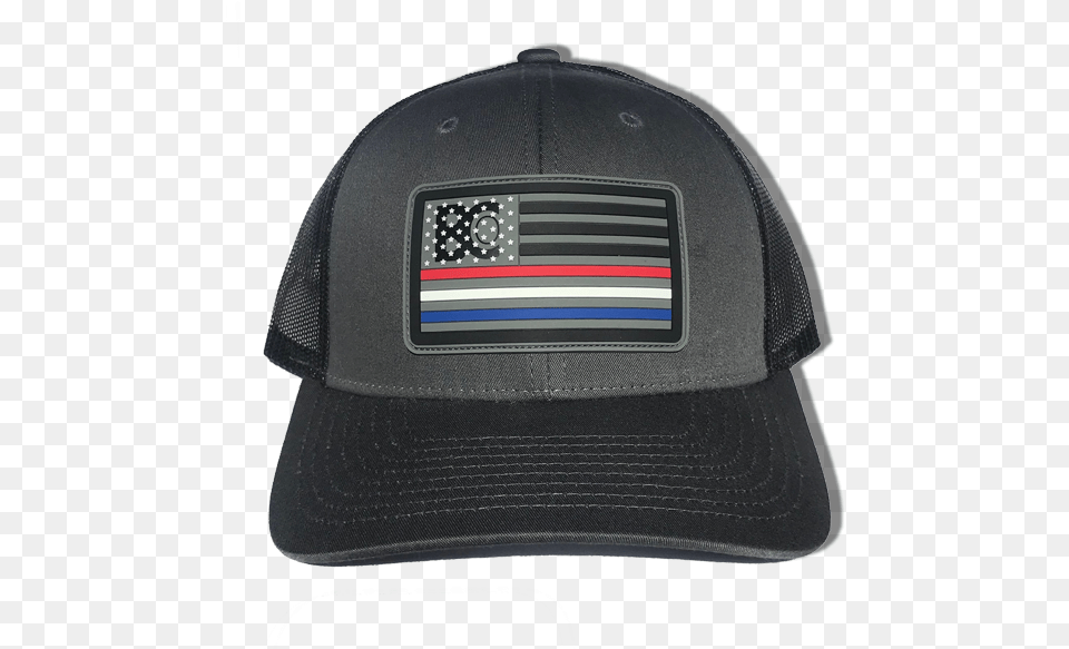 Police Fire Amp Emt Tribute Flag Low Pro Snap Back Trucker Baseball Cap, Baseball Cap, Clothing, Hat, Hardhat Png
