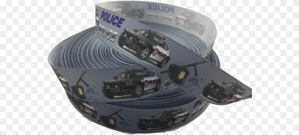 Police Grosgrain Ribbon 78 Grey Ribon Rqc Supply Carbon Fibers, Car, Transportation, Vehicle, Accessories Png Image