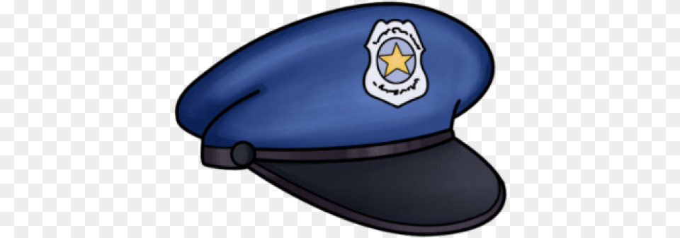 Police Hat Transparent Police Hat, Baseball Cap, Cap, Clothing, Disk Free Png
