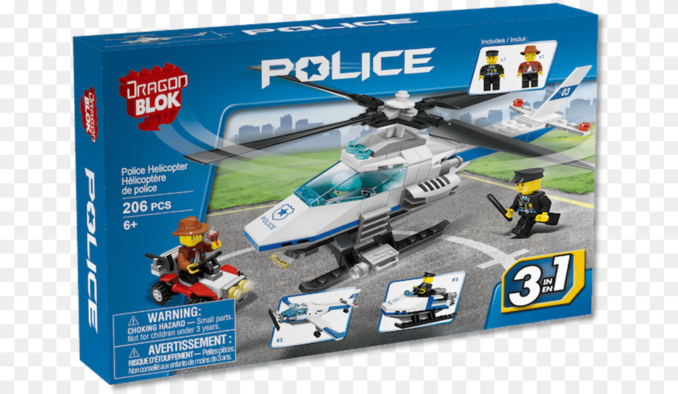 Police Helicopter Lego, Aircraft, Vehicle, Transportation, Person Free Png