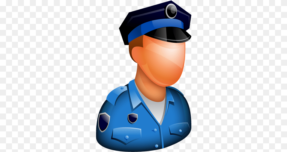 Police High Quality All Policeman Icon, Captain, Officer, Person Free Png
