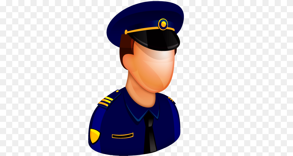 Police Icon Hd, Person, Captain, Officer Png Image