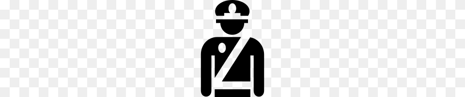 Police Icons Noun Project, Gray Png Image