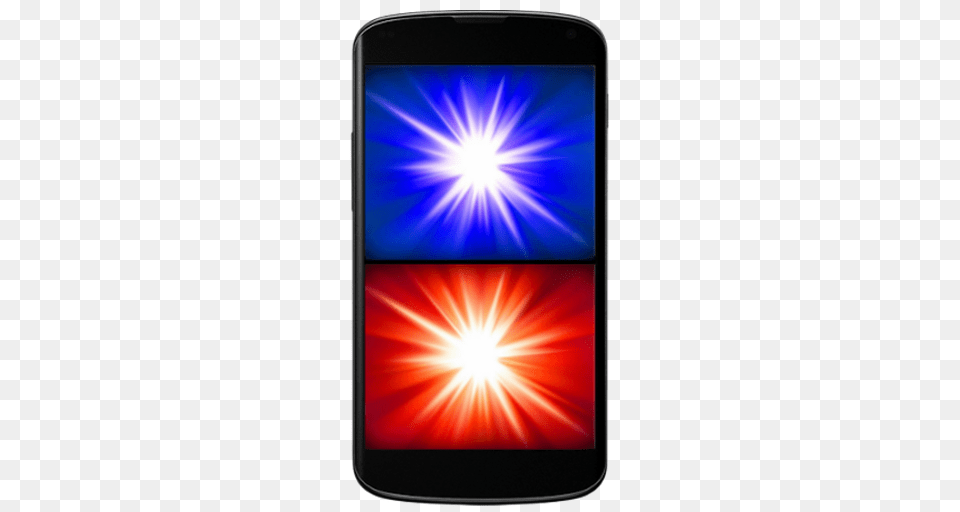 Police Lights And Siren Pro Appstore For Android, Electronics, Mobile Phone, Phone, Light Png