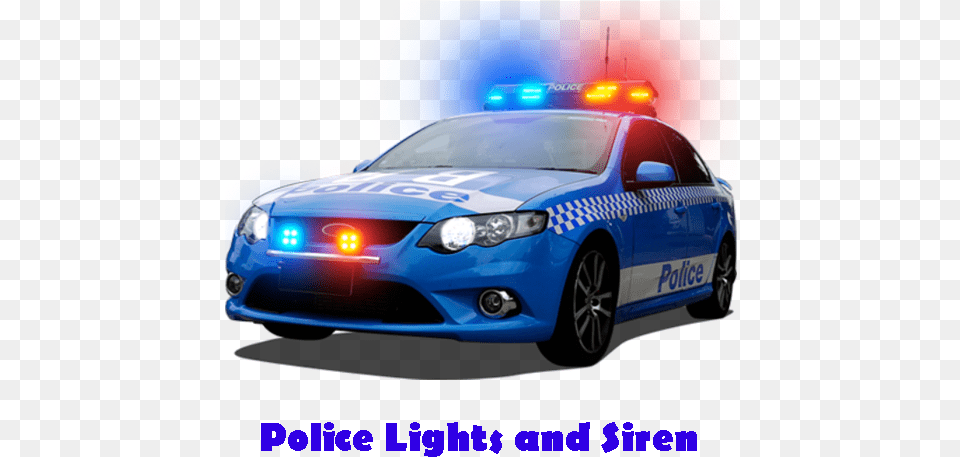 Police Lights Siren Fun Police Car, Police Car, Transportation, Vehicle, Machine Png