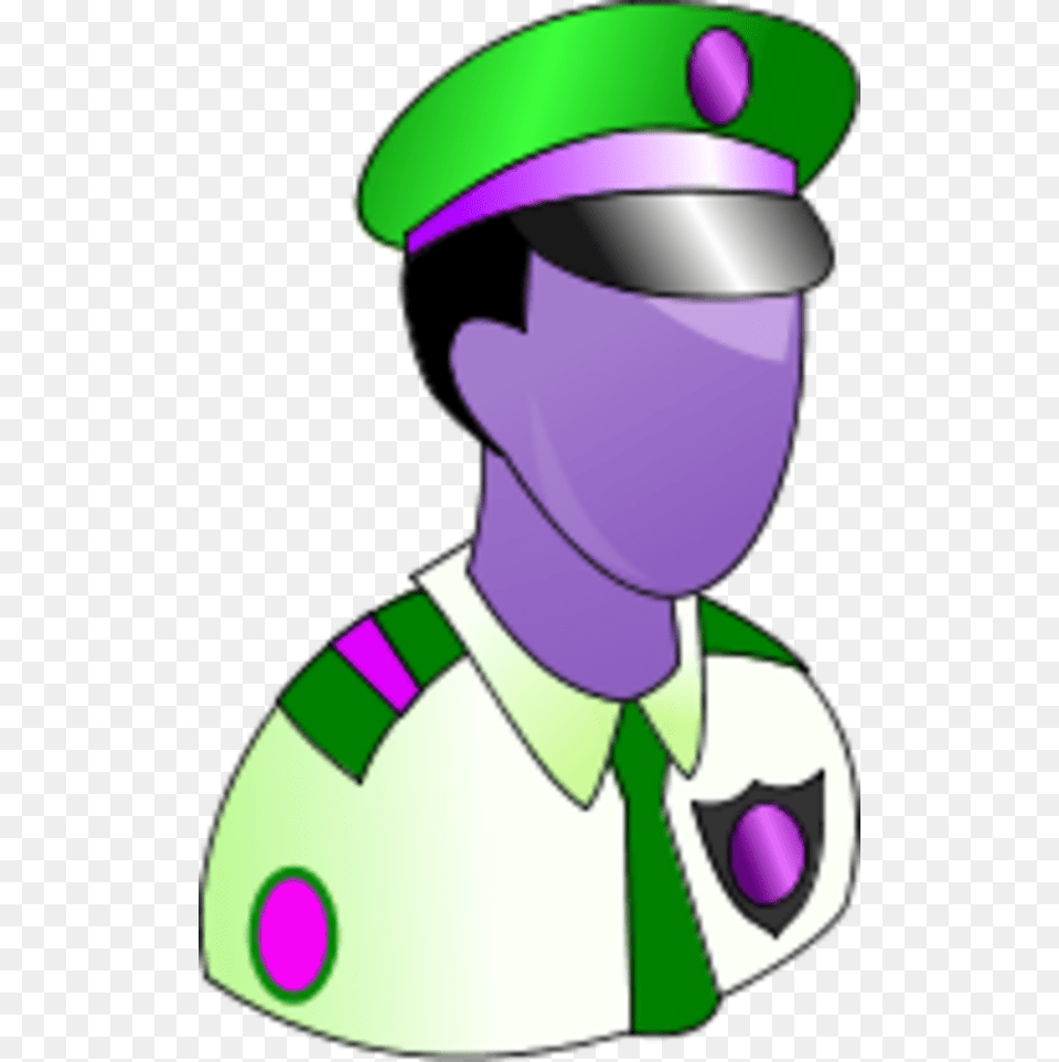 Police Man Clip Art, Purple, Baby, Person, Captain Free Png Download