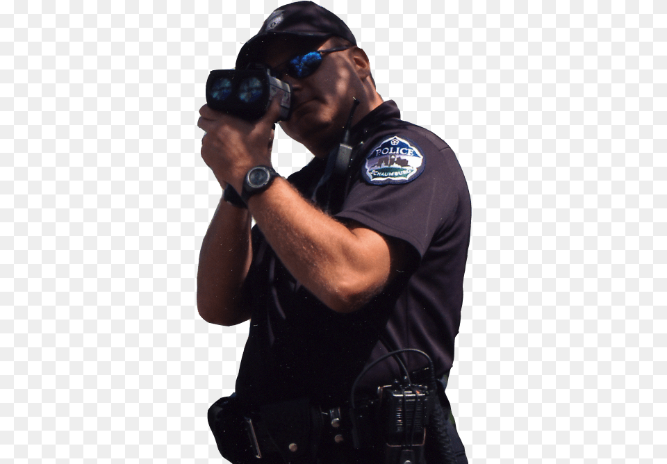 Police Office With Radar Gun Quality Min Police Cop Radar, Adult, Photography, Person, Man Png Image