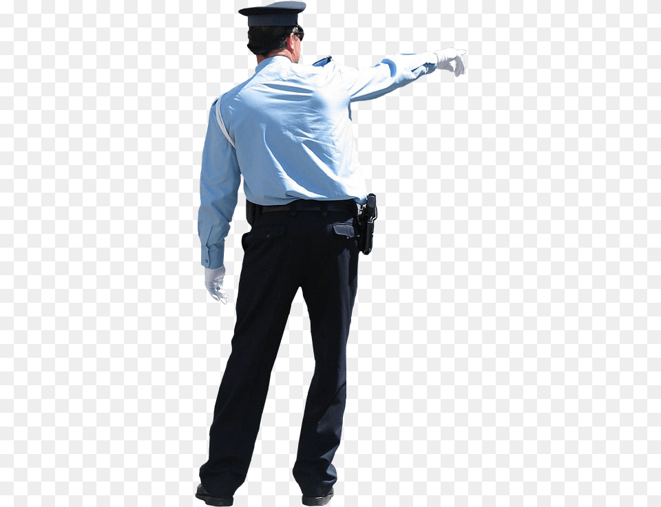 Police Officer Back, Adult, Person, Man, Male Free Png Download