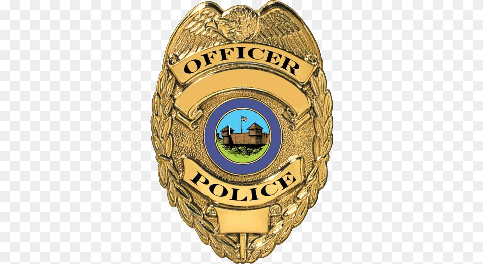 Police Officer Badge Clipart Customclipart Lawenfo Police Officer Badge Clipart, Logo, Symbol, Accessories, Jewelry Free Transparent Png