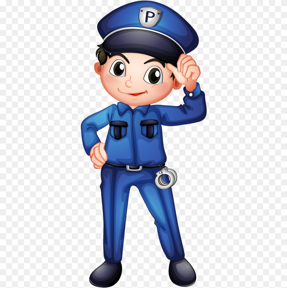 Police Officer Clipart, Baby, Person, Captain, Book Free Png