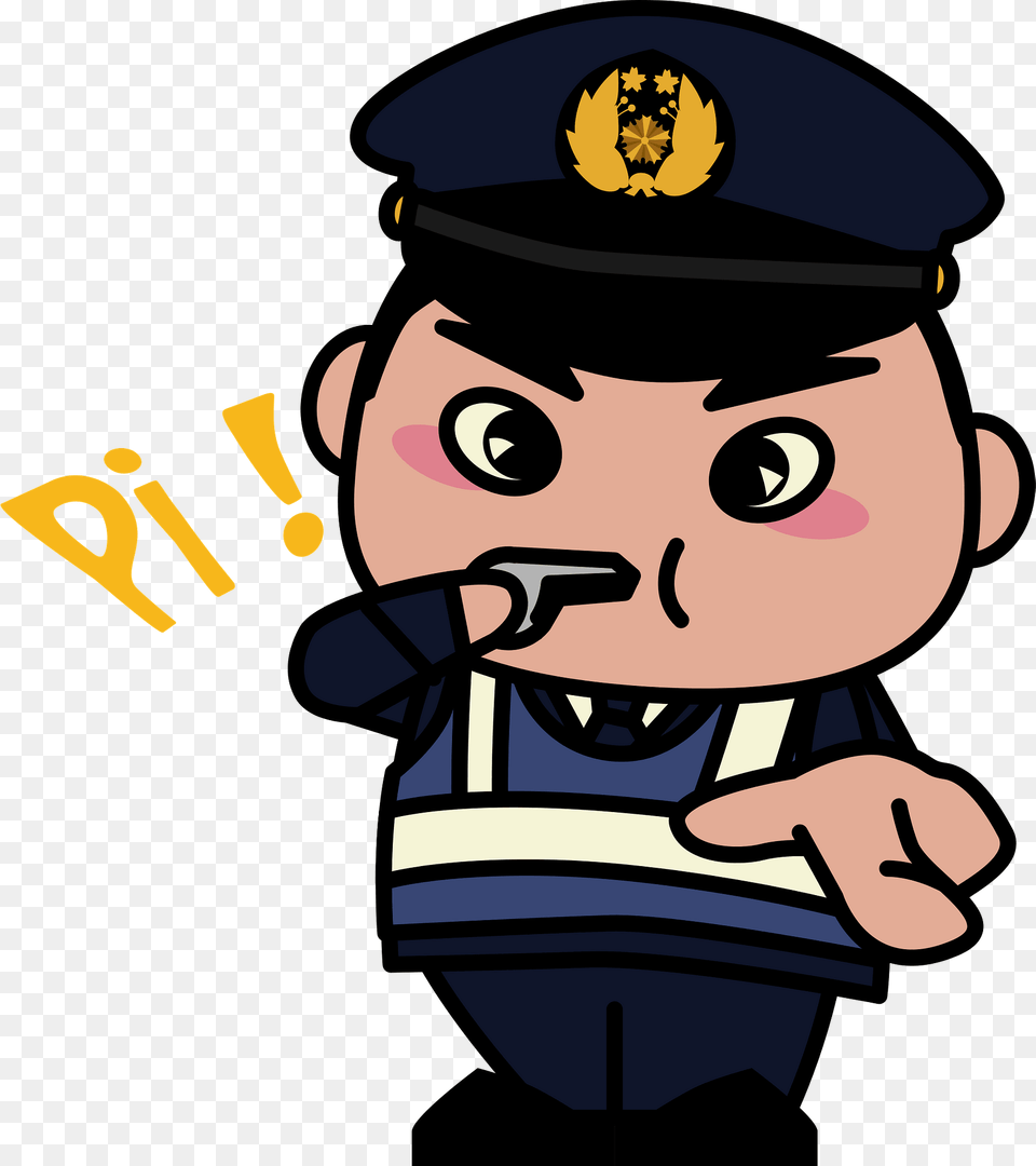 Police Officer Clipart, Captain, Person, Baby, Cartoon Free Png Download