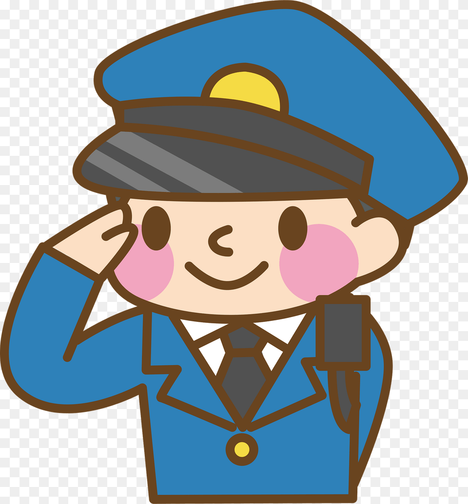 Police Officer Clipart, Captain, Person, Ammunition, Grenade Png Image