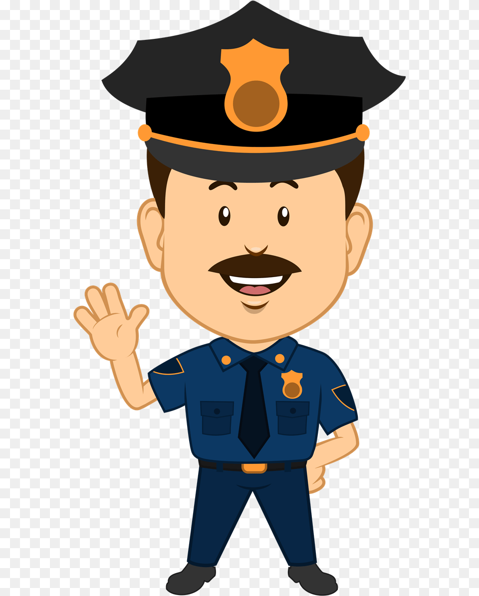 Police Officer Clipart Policeman Clipart, Baby, Person, Face, Head Png Image