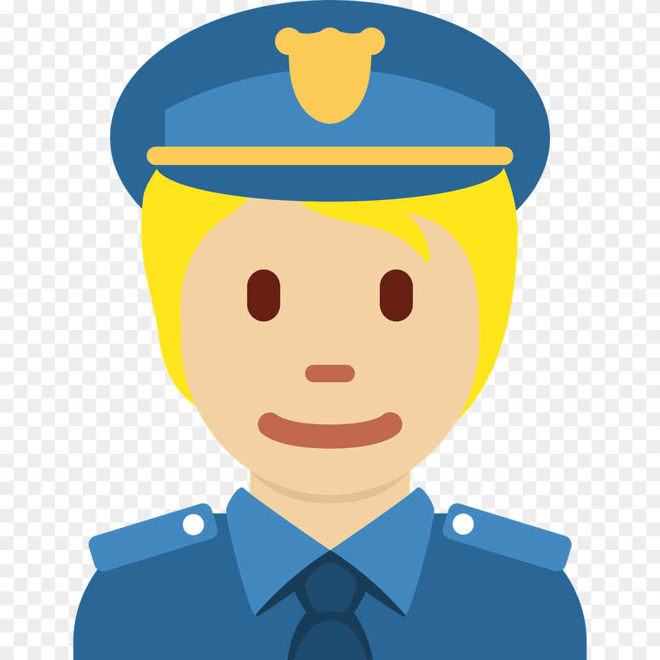 Police Officer Emoji Clipart, Captain, Person, Baby, Face Free Png