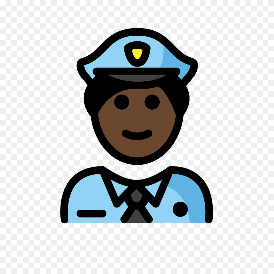 Police Officer Emoji Clipart, Captain, Person, Face, Portrait Png