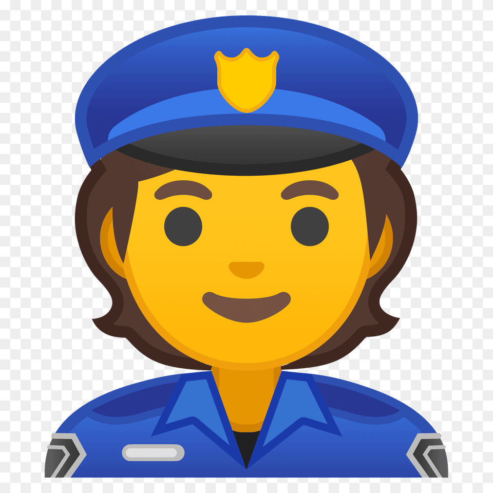 Police Officer Emoji Clipart, Baby, Person, Captain, Face Free Transparent Png