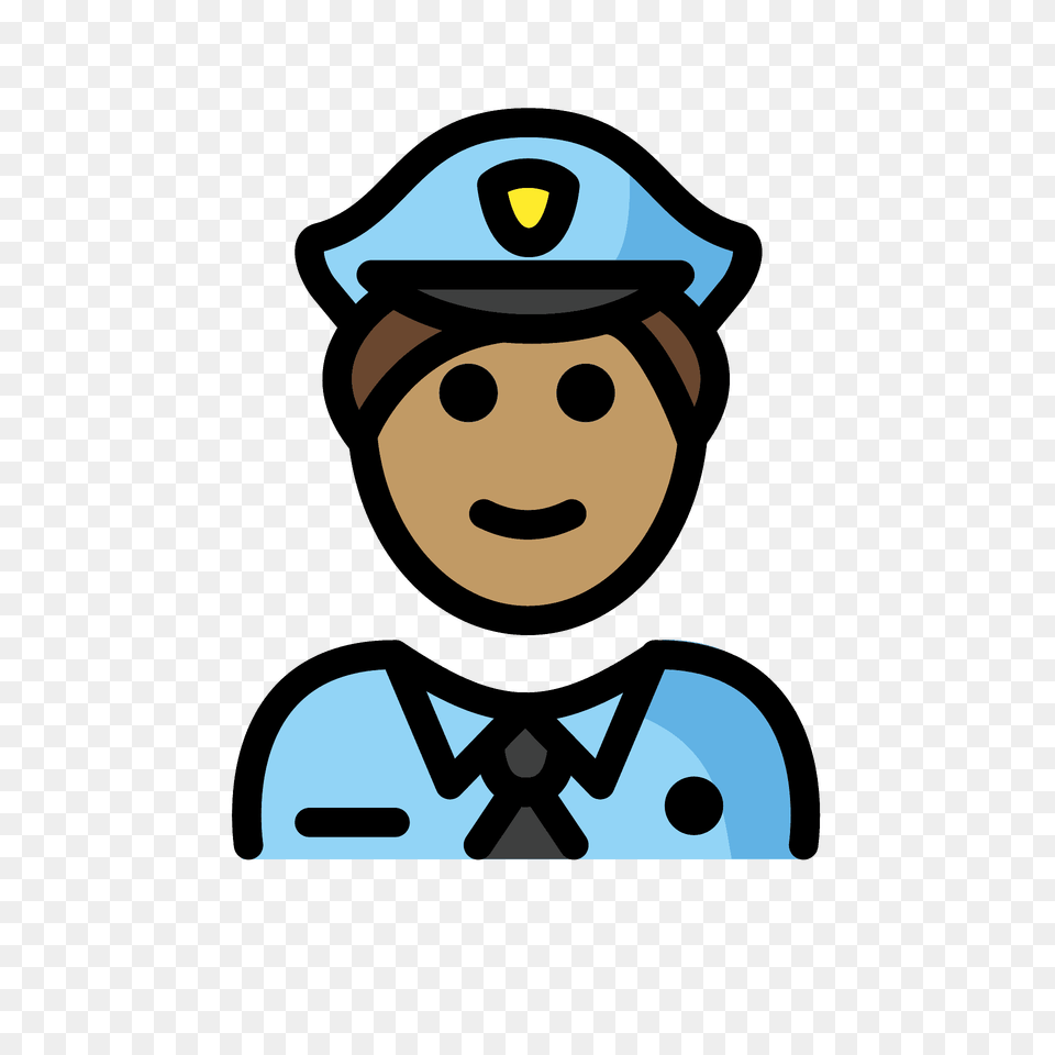 Police Officer Emoji Clipart, Captain, Person, Cartoon Png