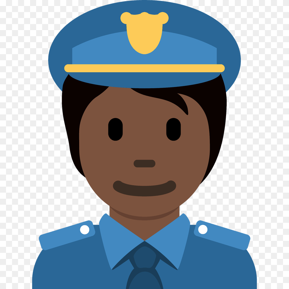 Police Officer Emoji Clipart, Captain, Person, Baby, Face Free Png Download