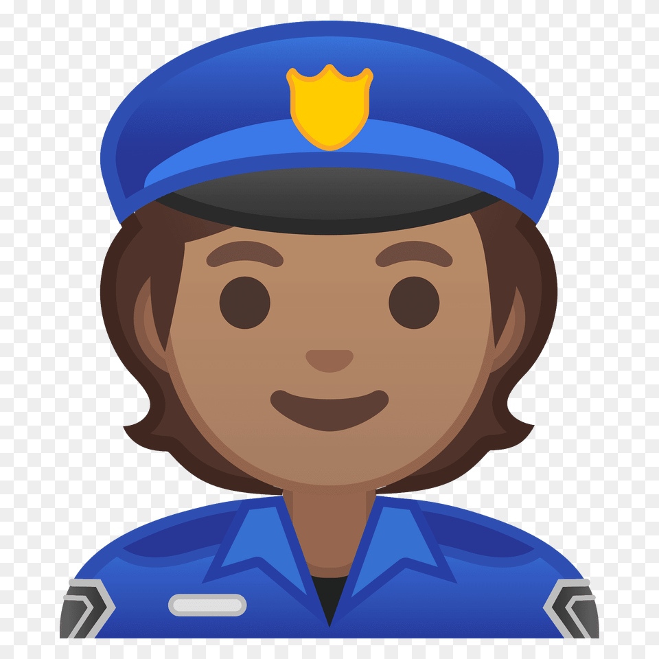 Police Officer Emoji Clipart, Helmet, Person, Captain, Baby Png Image