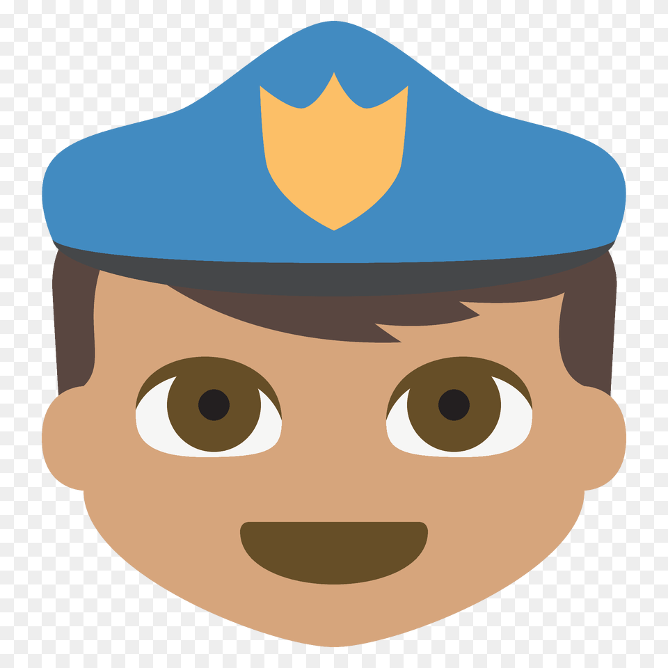 Police Officer Emoji Clipart, Face, Head, Person, Photography Free Transparent Png