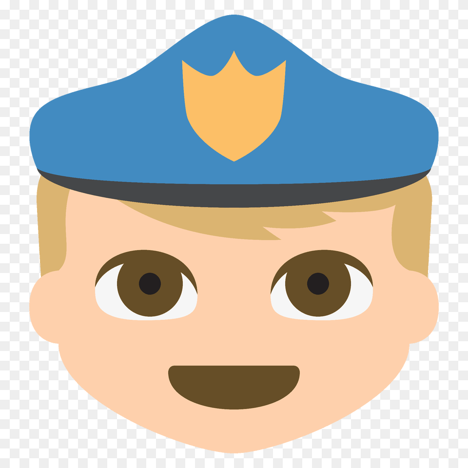 Police Officer Emoji Clipart, Face, Head, Person, Photography Png Image