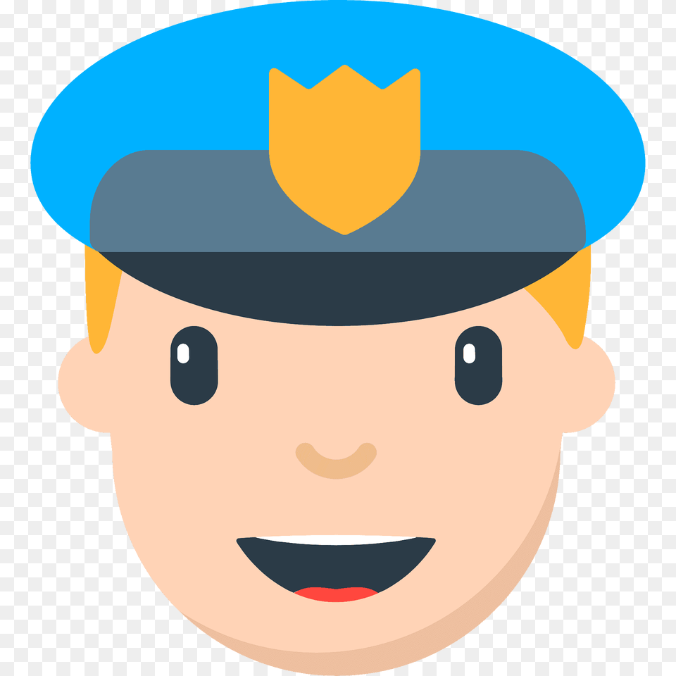 Police Officer Emoji Clipart, Baby, Person, Clothing, Hat Png Image