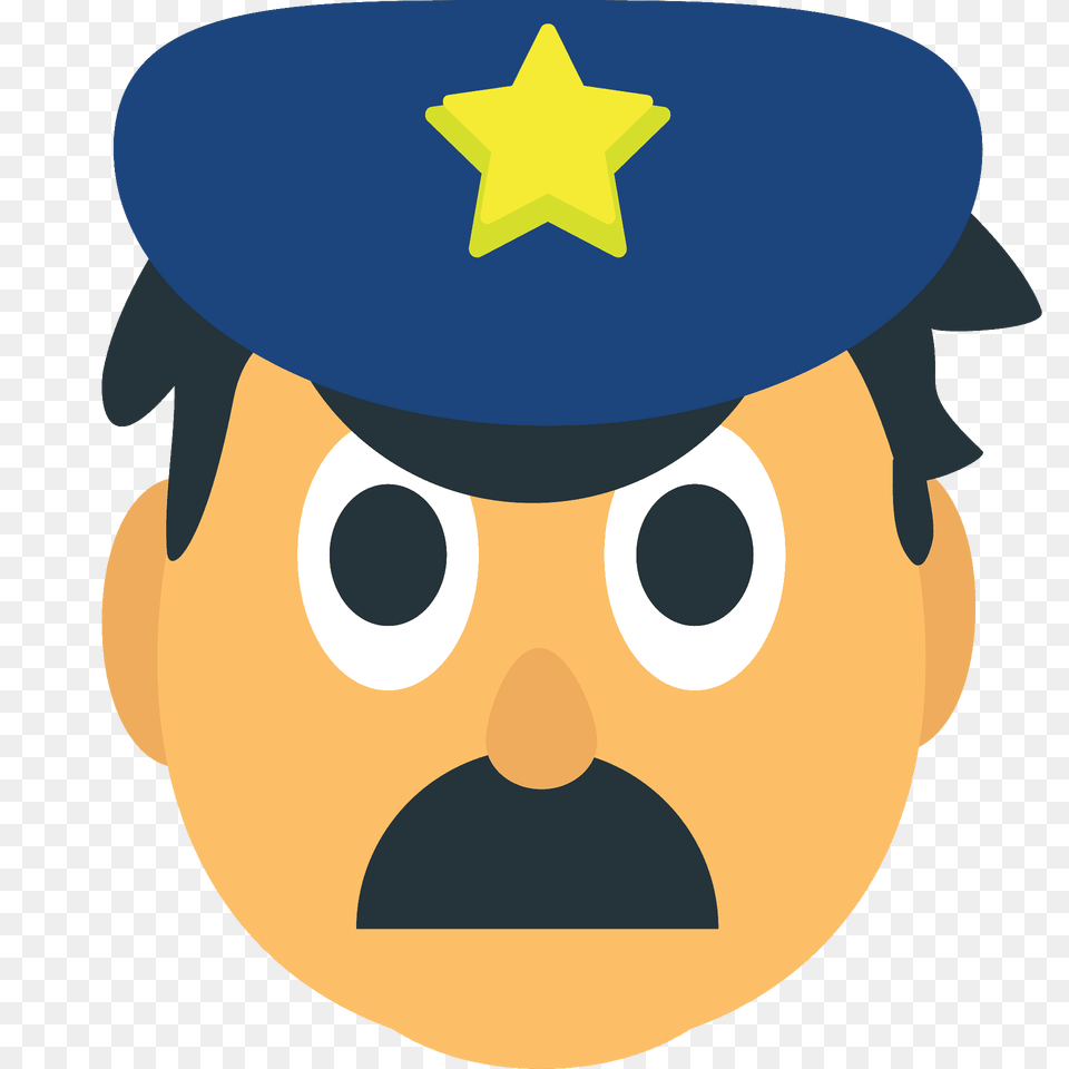 Police Officer Emoji Clipart, Symbol, Animal, Bear, Mammal Free Png Download