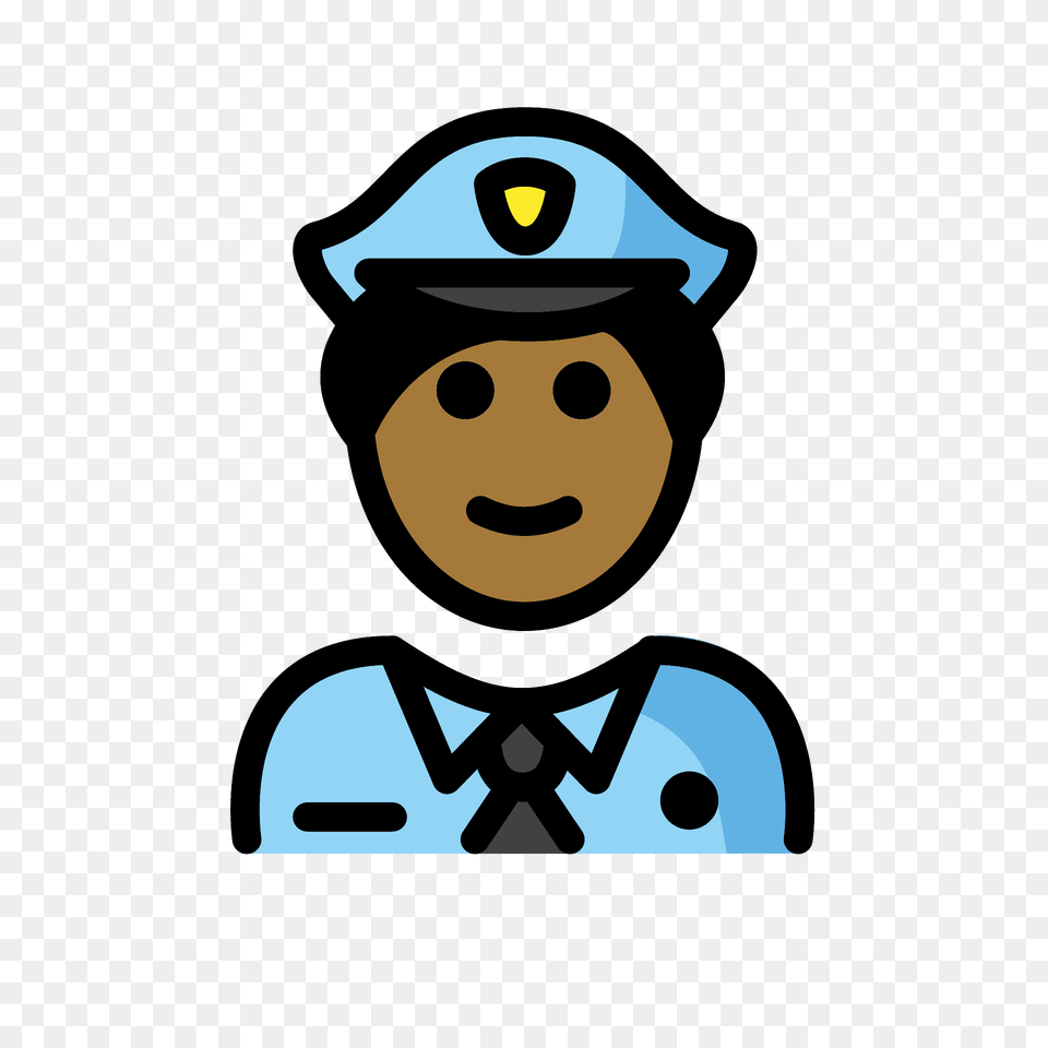 Police Officer Emoji Clipart, Captain, Person, Cartoon Free Transparent Png