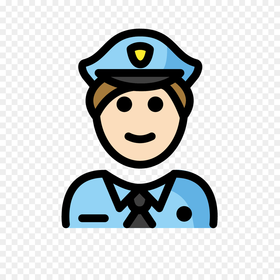 Police Officer Emoji Clipart, Captain, Person, Cartoon Free Transparent Png