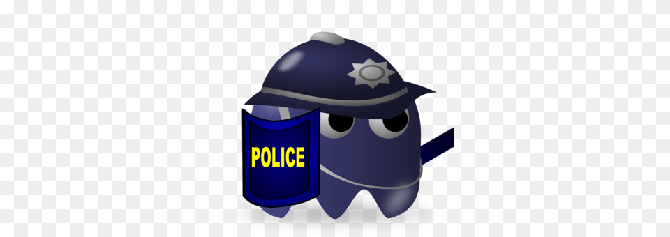 Police Officer Headgear Hat Line Art, Helmet, Clothing, Hardhat, Crash Helmet Free Png Download