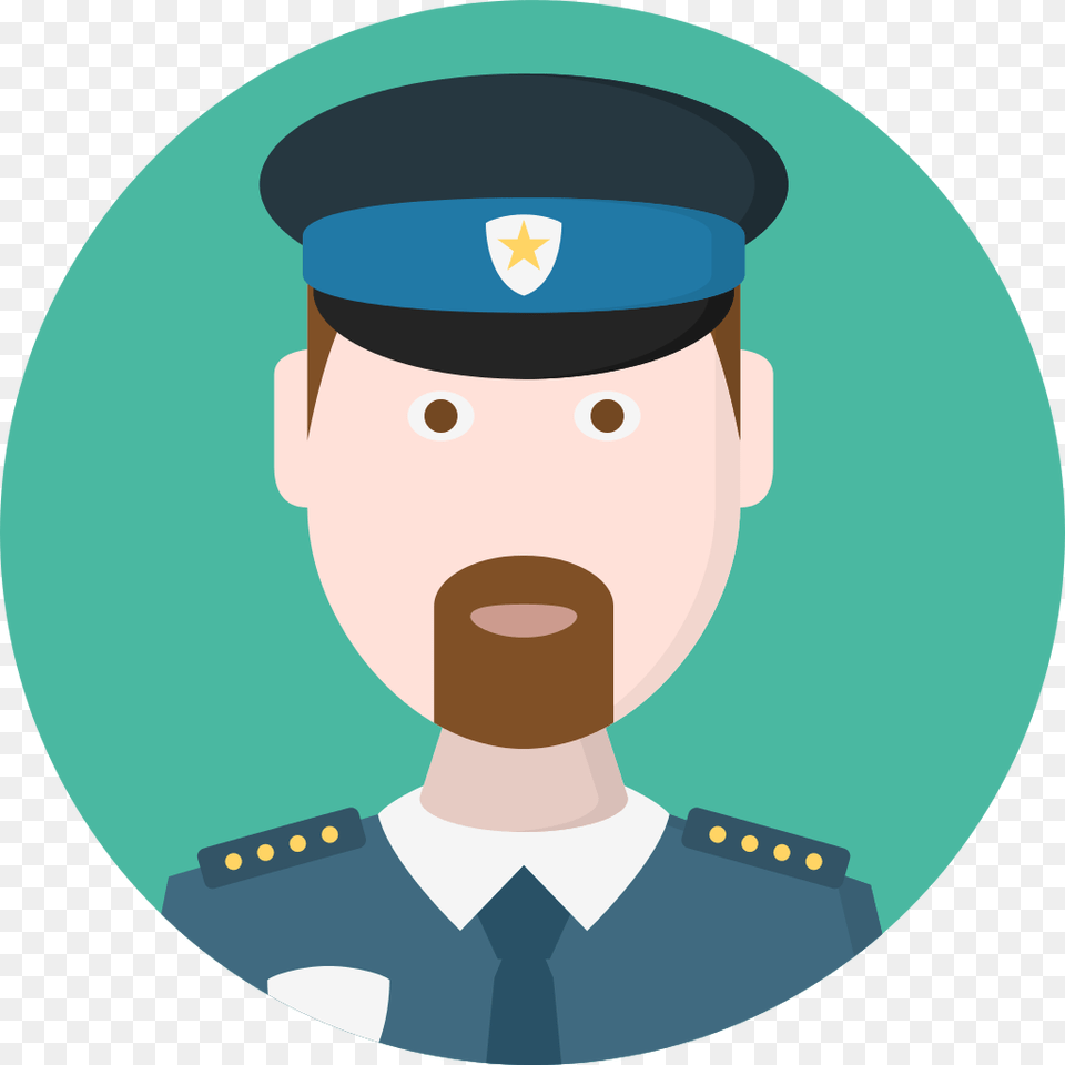 Police Officer Icon, Photography, Captain, Person, Nature Free Png Download