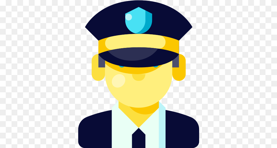 Police Officer People Icons Cartoon, Person, Baby, Captain, Face Free Png Download