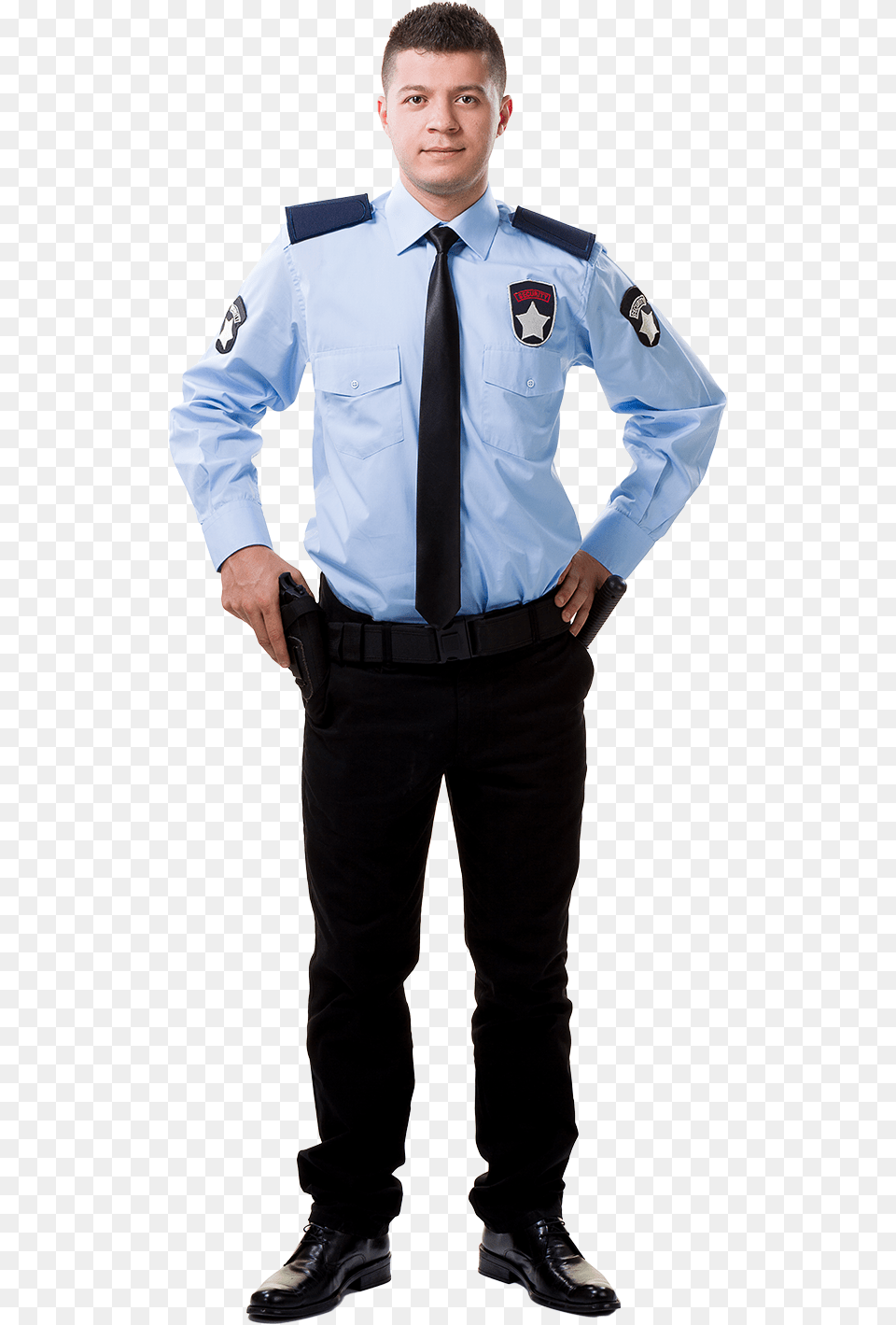Police Officer Security Guard Uniform Security Guard Uniform, Clothing, Shirt, Person, Adult Png Image