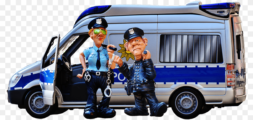 Police Police Officers Police Check Funny Model Car Driving Gif, Male, Person, Child, Boy Free Png