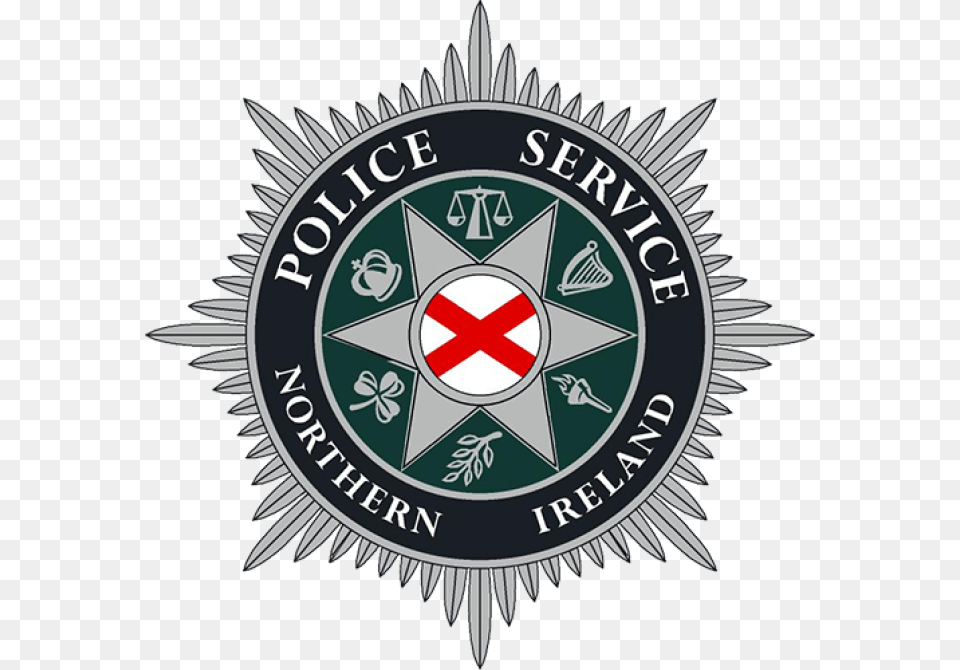 Police Recover Vehicles And Arrest Males Psni Badge, Logo, Emblem, Symbol Free Png