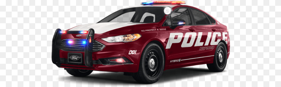 Police Responder Hybrid Sedan Fwd Ruby Red Metallic Ford Police Responder, Car, Police Car, Transportation, Vehicle Png Image