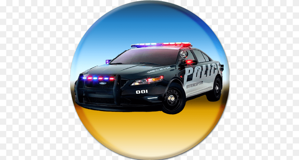 Police Sirens Lights Apk Download Ford Taurus Police Interceptor, Car, Police Car, Transportation, Vehicle Free Png