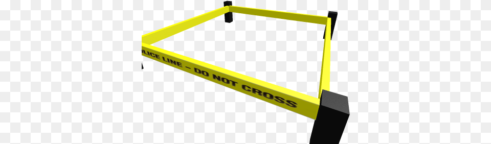 Police Tape Roblox Table, Fence, Dynamite, Weapon Free Png
