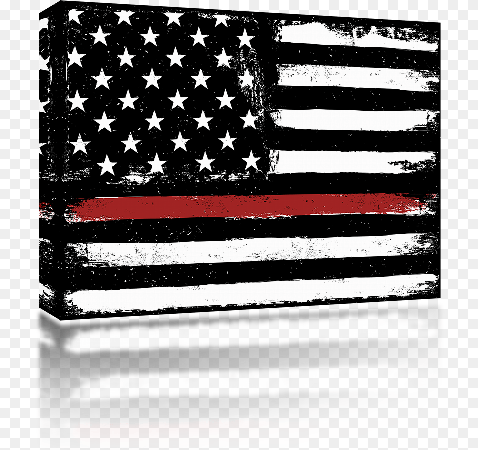 Police Thin Blue Line Flag Art, American Flag Png