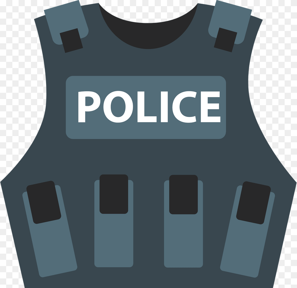 Police Vest Clipart, Clothing, Lifejacket, Undershirt, Scoreboard Png