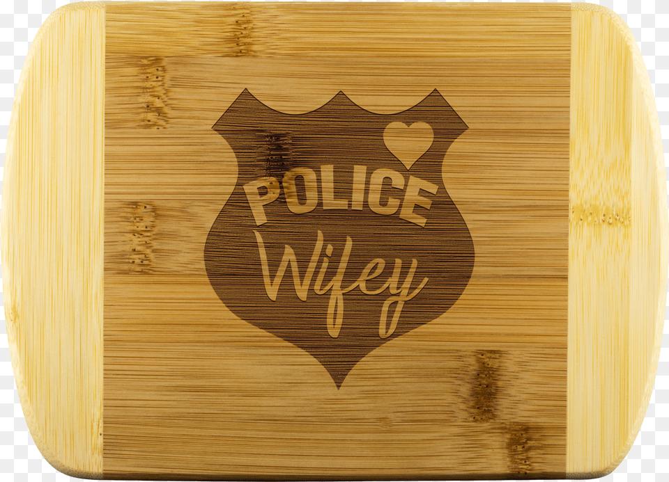 Police Wifey Round Edge Chopping Boardclass Free Transparent Png