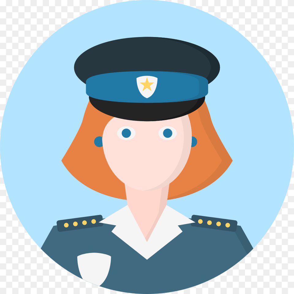 Police Woman Icon, Captain, Officer, Person, Nature Png Image