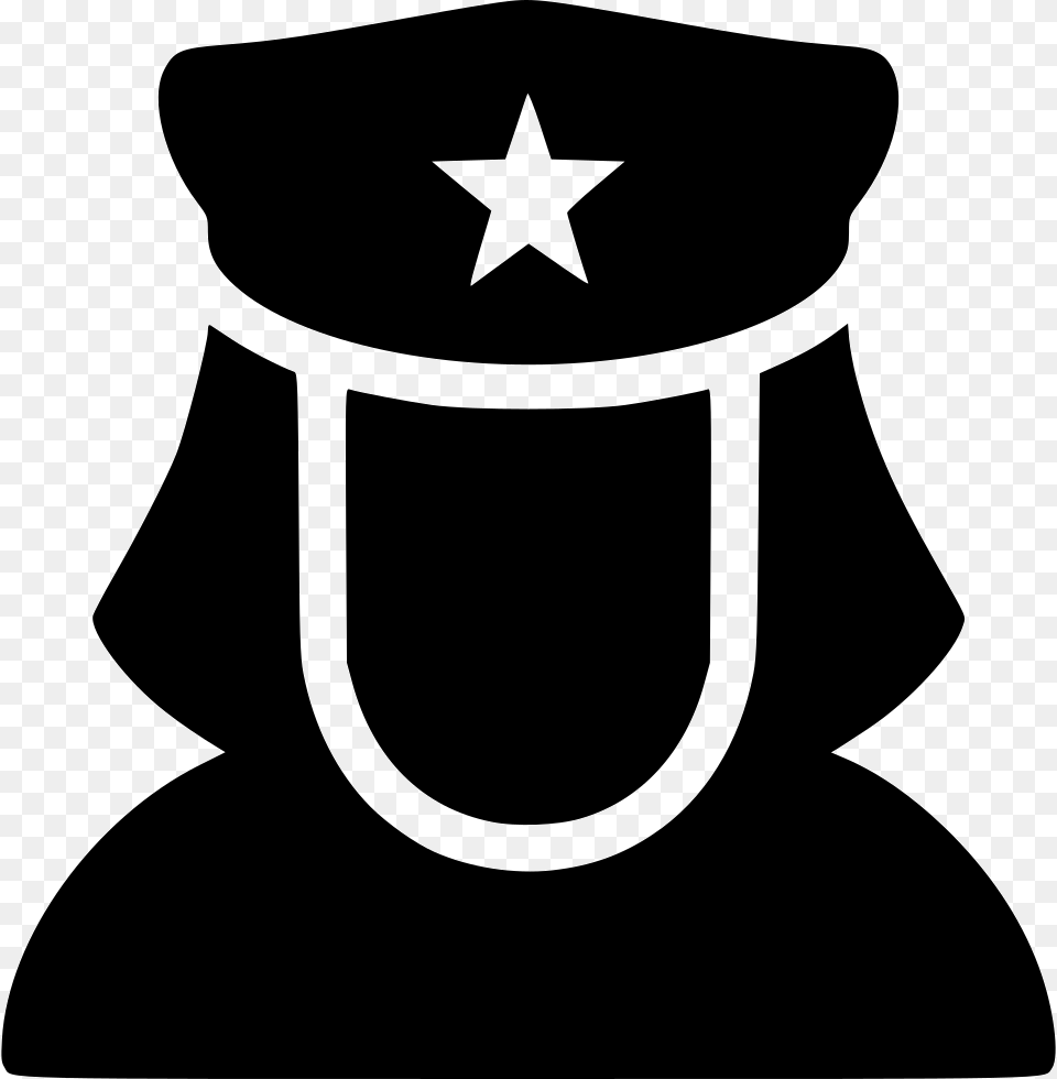 Police Woman Police Woman Icon, Stencil, Symbol, Adult, Female Free Png