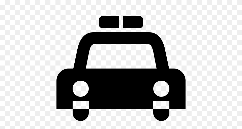 Policecar Ft Police Police Icon Icon With And Vector Format, Gray Free Png Download