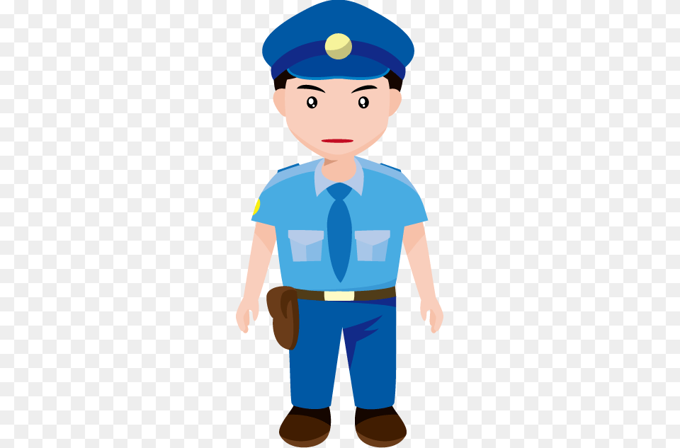 Policeman, Boy, Child, Person, Male Free Png Download