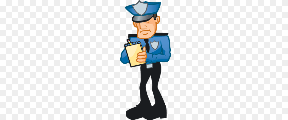Policeman, Person, Reading, People, Box Free Png