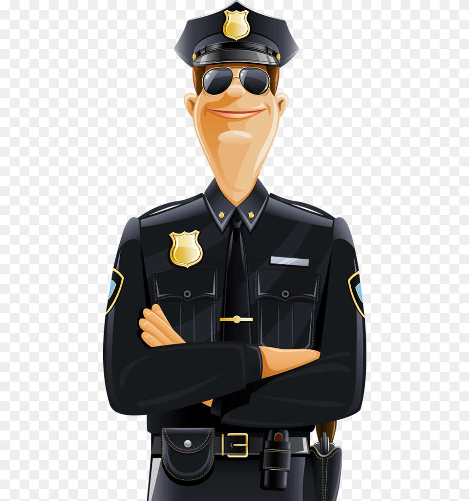 Policeman Cartoon Police Officer, Captain, Person, Male, Adult Free Png Download