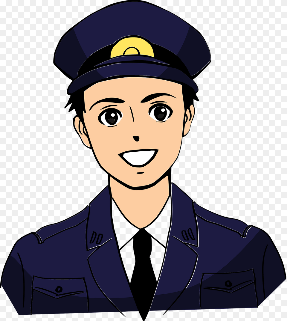 Policeman Clipart, Person, Officer, Captain, Man Free Png