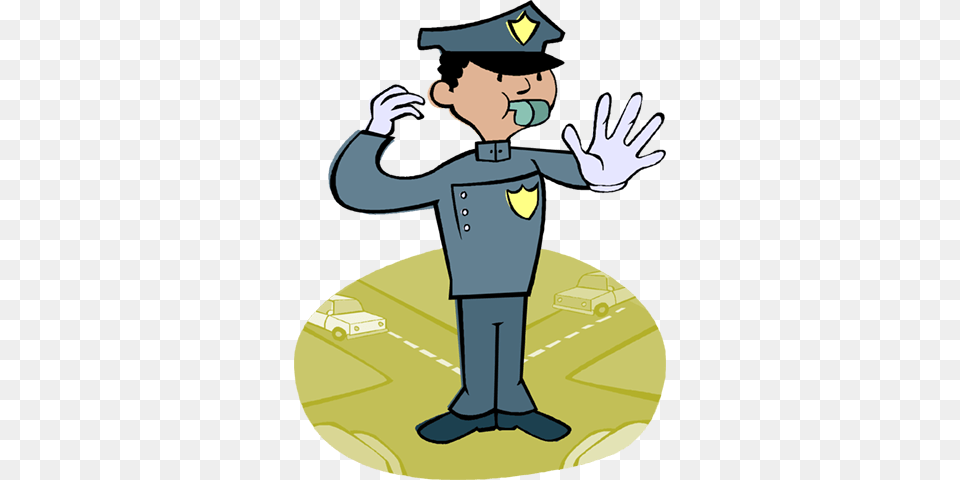 Policeman Directing Traffic Royalty Vector Clip Art, Adult, Male, Man, Person Free Transparent Png