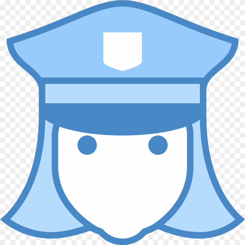 Policeman Female Icon Icon, Badge, Logo, Symbol, People Free Png Download